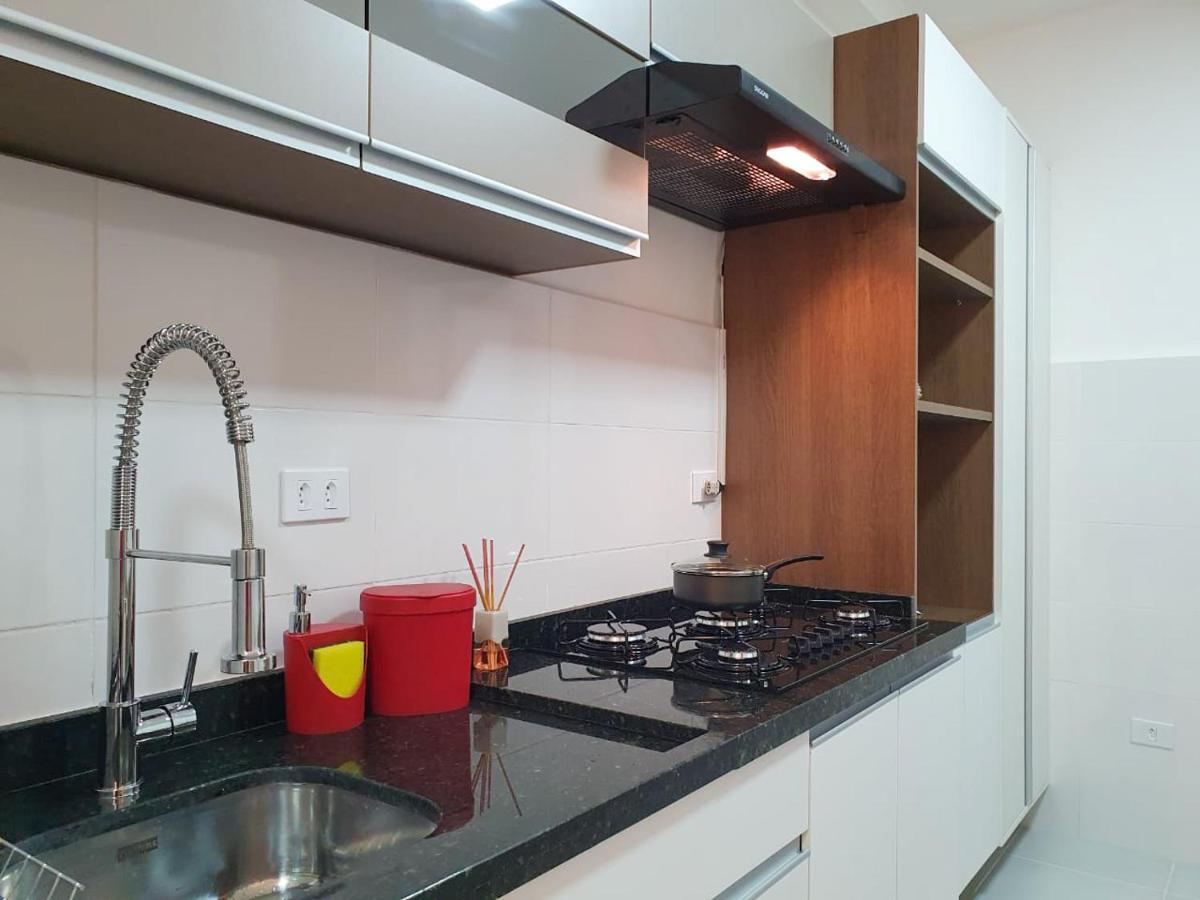 Apartamento Novo , Poucos Metros Da Praia Com Wi Fi Ubatuba Luaran gambar